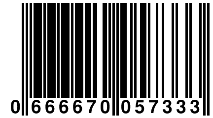 0 666670 057333