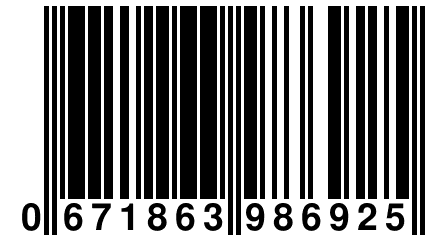 0 671863 986925