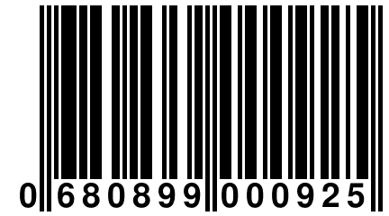 0 680899 000925