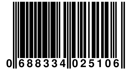 0 688334 025106