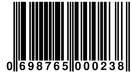 0 698765 000238