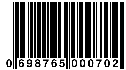 0 698765 000702