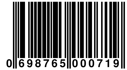 0 698765 000719