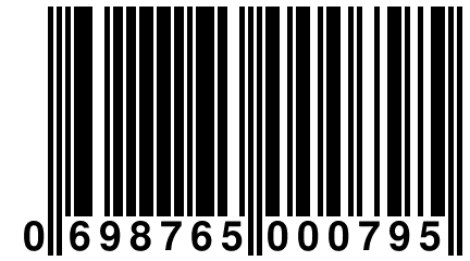 0 698765 000795