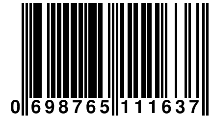 0 698765 111637