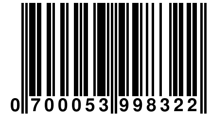 0 700053 998322
