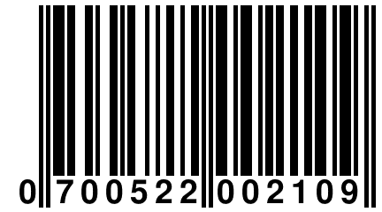 0 700522 002109