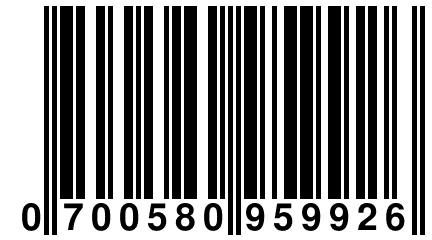 0 700580 959926