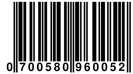 0 700580 960052