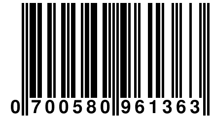 0 700580 961363