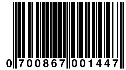 0 700867 001447
