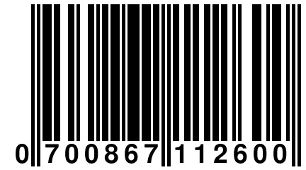 0 700867 112600