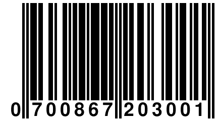 0 700867 203001