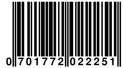 0 701772 022251