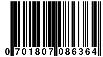 0 701807 086364