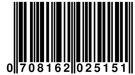 0 708162 025151