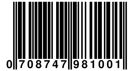 0 708747 981001