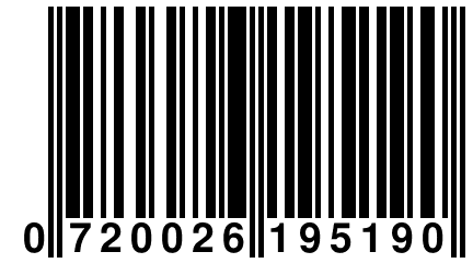 0 720026 195190