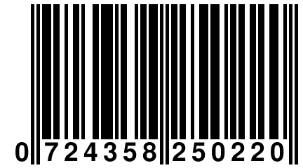 0 724358 250220
