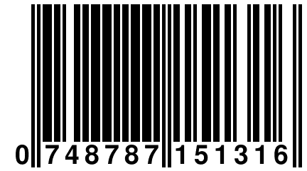 0 748787 151316