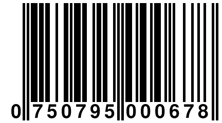 0 750795 000678