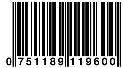 0 751189 119600