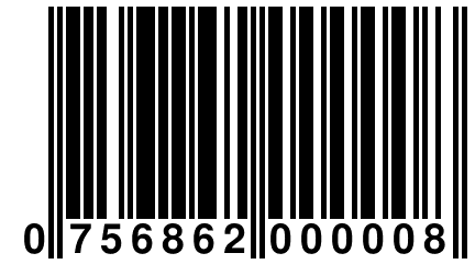 0 756862 000008