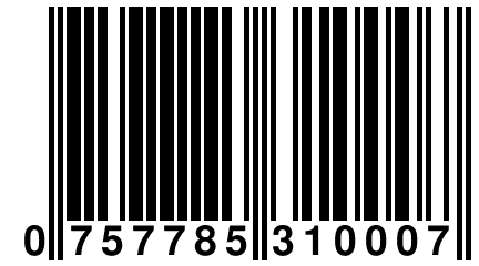 0 757785 310007