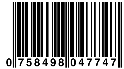 0 758498 047747