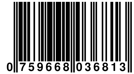0 759668 036813