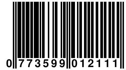 0 773599 012111