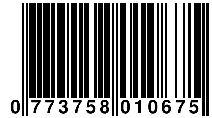 0 773758 010675