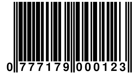 0 777179 000123