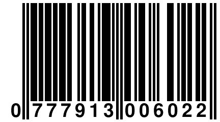 0 777913 006022