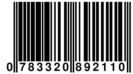 0 783320 892110