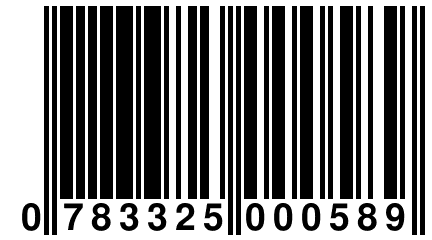 0 783325 000589