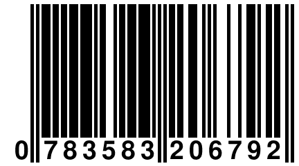 0 783583 206792