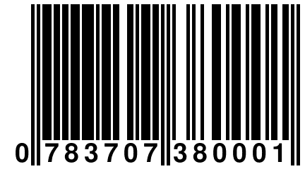 0 783707 380001