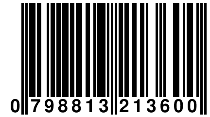 0 798813 213600