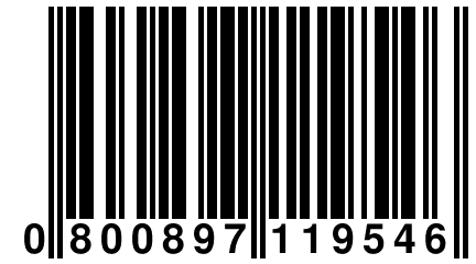 0 800897 119546