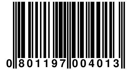 0 801197 004013