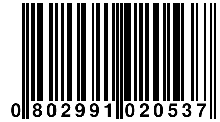 0 802991 020537