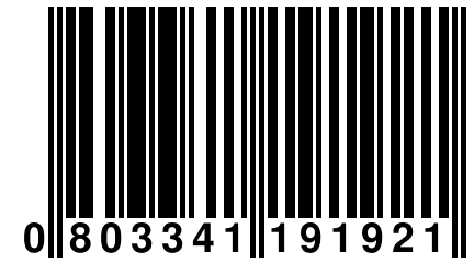 0 803341 191921