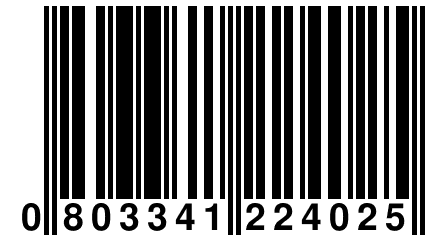 0 803341 224025
