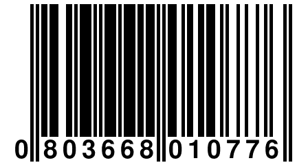 0 803668 010776