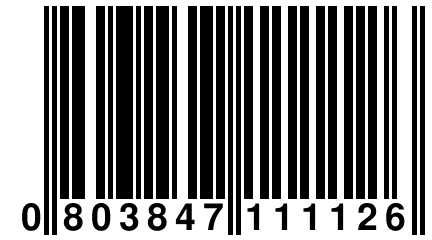 0 803847 111126