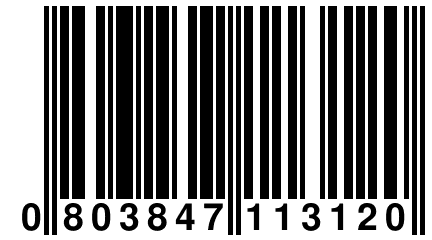 0 803847 113120
