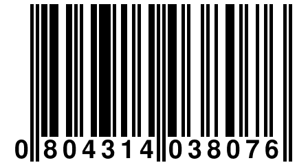 0 804314 038076