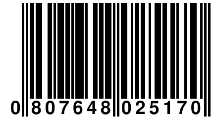 0 807648 025170