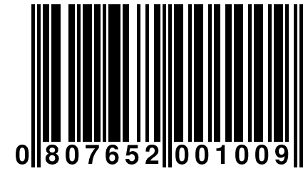 0 807652 001009